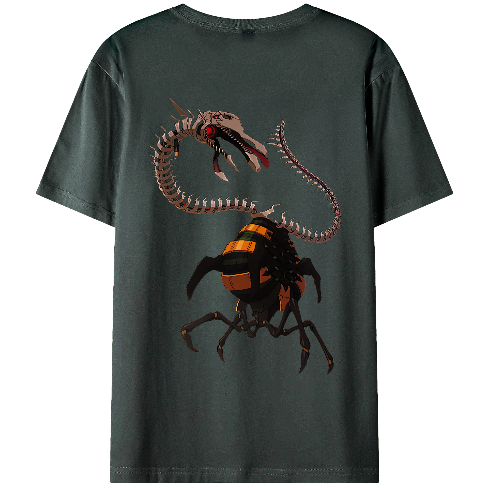 （画像用） EVA 新世紀エヴァンゲリオン 綿100％ メンズ半袖Tシャツ（バックプリント） 通気性